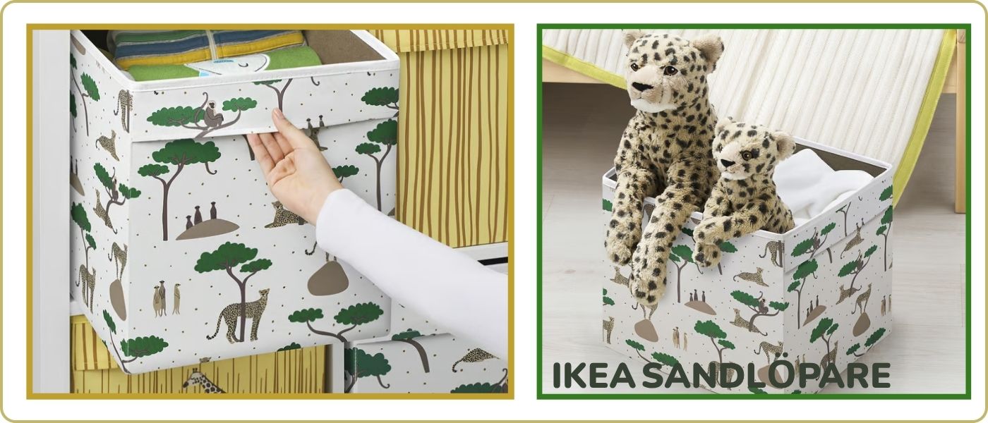 جعبه نظم دهنده ایکیا مدل IKEA SANDLOPARE
